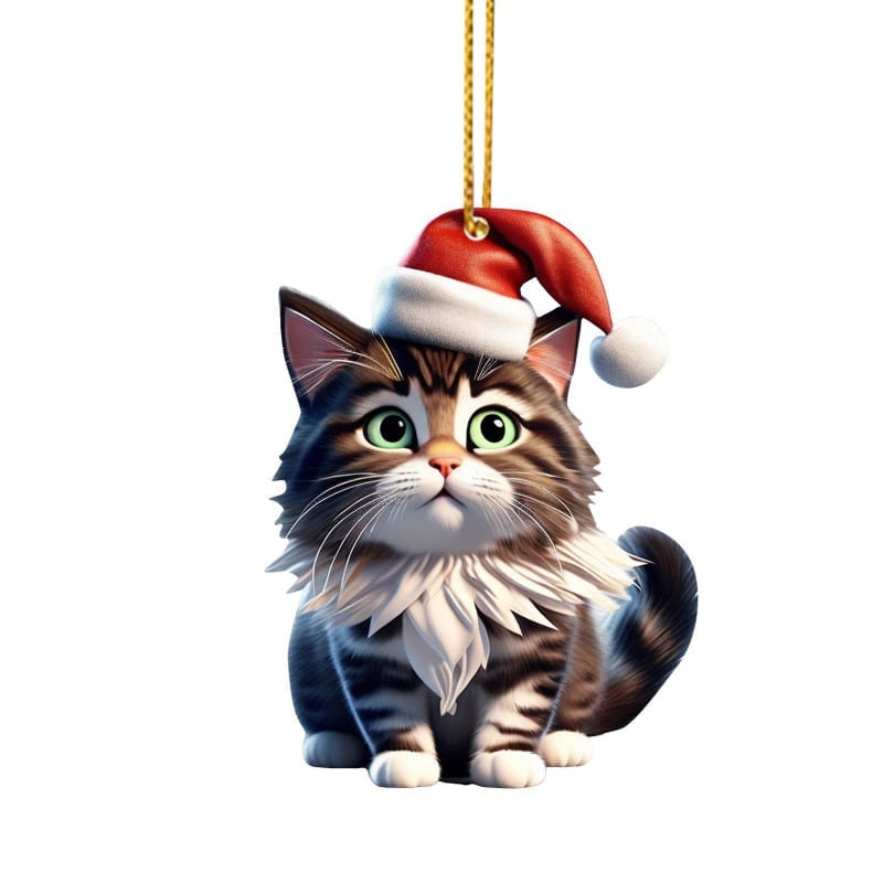 🔥LAST DAY 40% OFF🐾🎄Christmas Cat Ornaments🐱