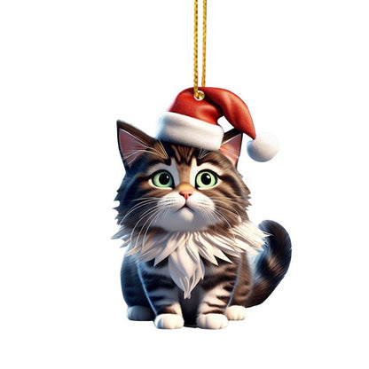 🔥LAST DAY 40% OFF🐾🎄Christmas Cat Ornaments🐱