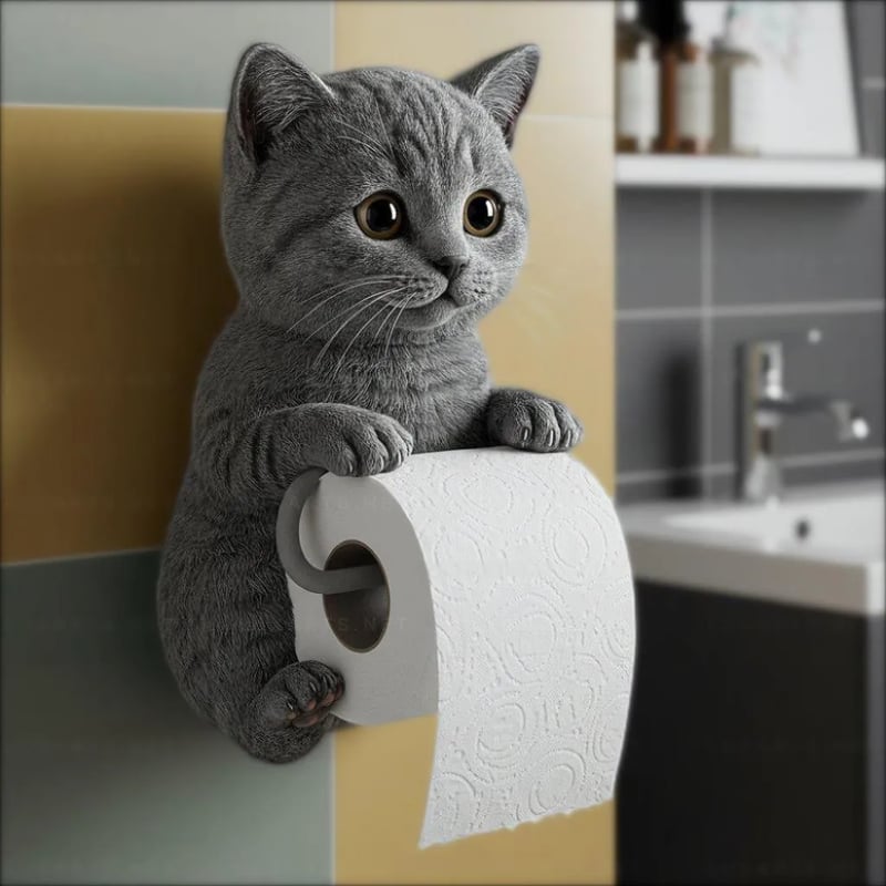 🎁The Best Father's Day Gift🧸3D Cute Cat-Shaped Tissue Holder