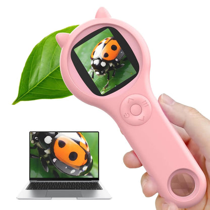 40% OFF🔥Microscope For Kids - Portable Handheld Magnifying Glass For Kids