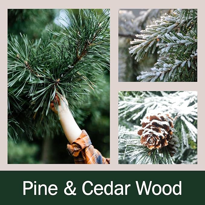 🎅Christmas gift🎄Christmas Tree Cedar Forest Candles