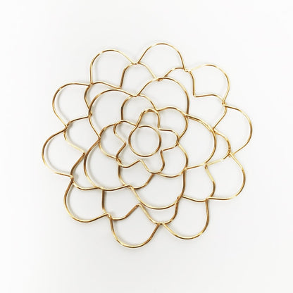 🌸Stainless Steel Floral Grid Organizer♻️