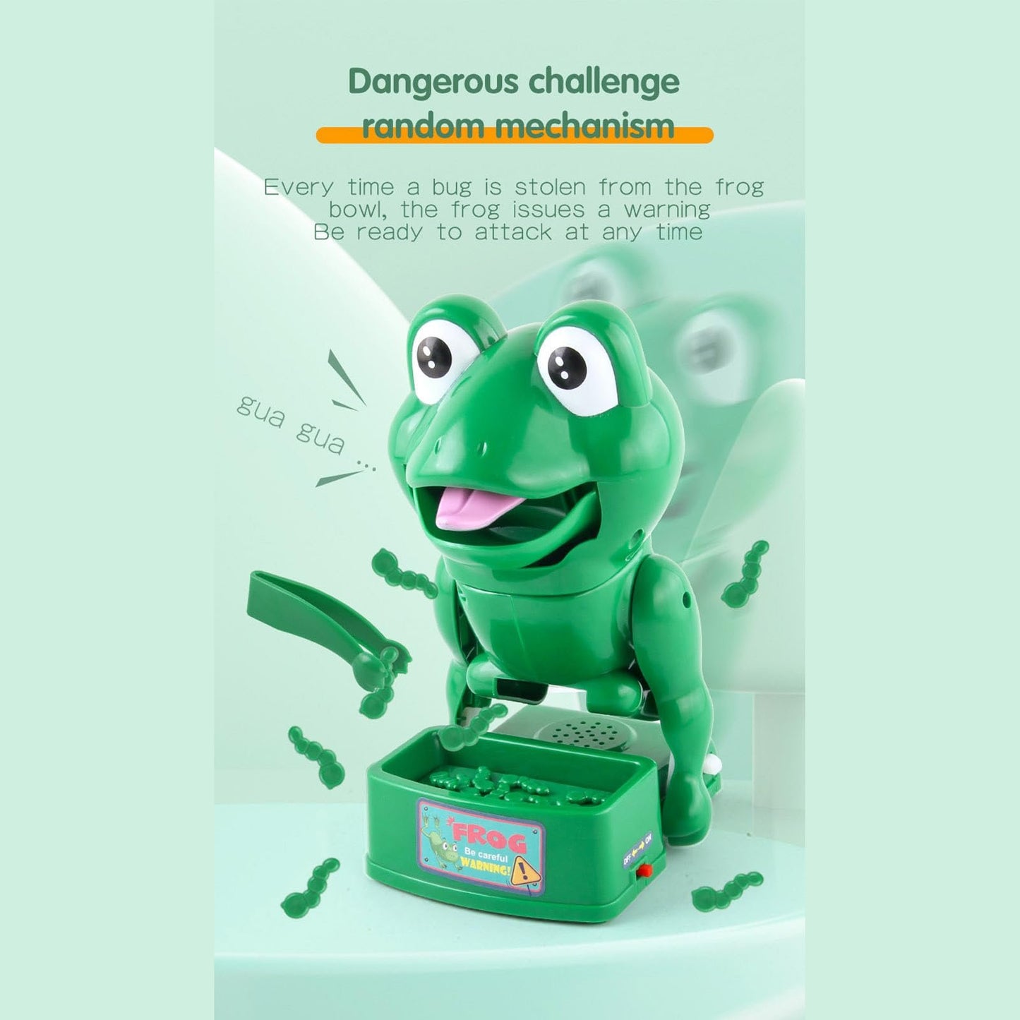 Tricky Frog Biting Finger Toy