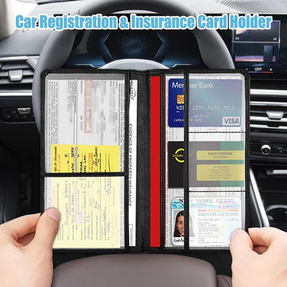 Vehicle Registration and Insurance Folder