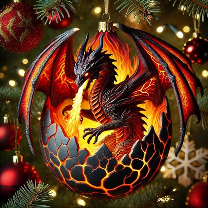 40% OFF🔥Elemental Dragon Christmas Ornament