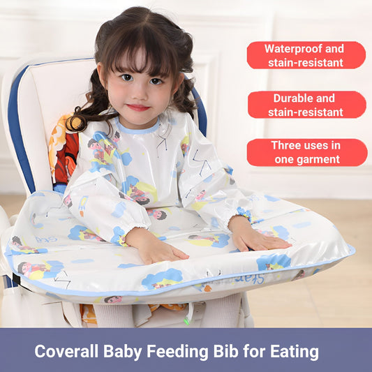 Coverall Baby Feeding Bib for Eating