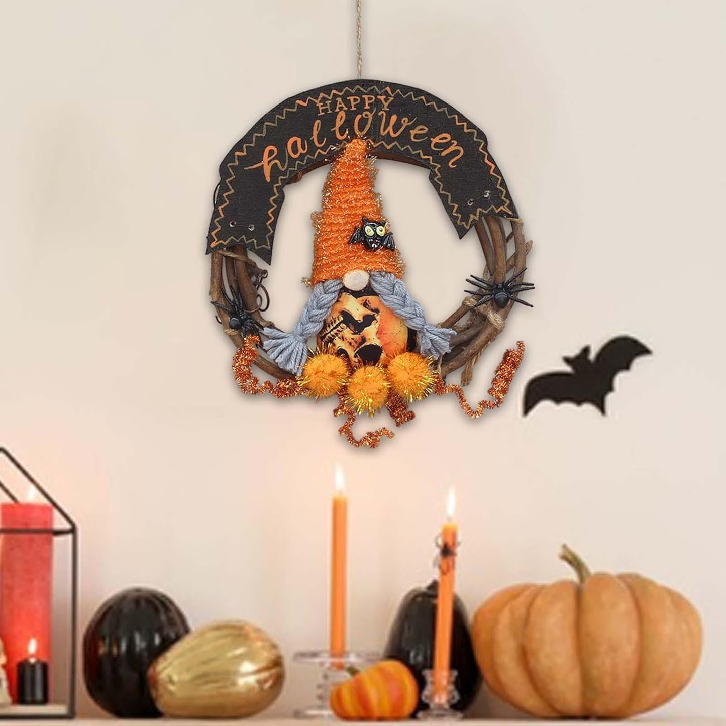 🔥2025 New Halloween Fun Porch Wreath