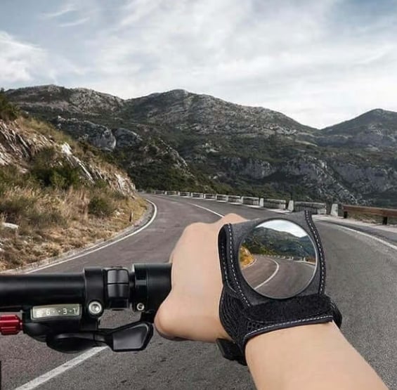 Bicycle Wrist Safety Rearview