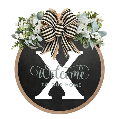 Welcome Front Door Wreath🔥40% OFF