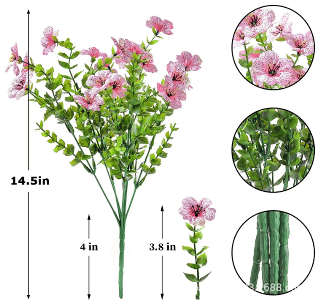 Last Day 40% OFF--Outdoor 7-pronged eucalyptus violet💐