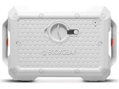 Waterproof portable Bluetooth® speaker with built-in party lights (Whitewater)