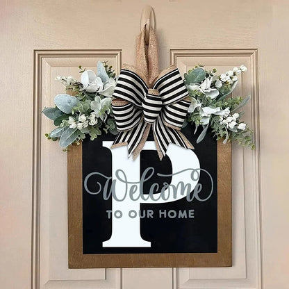 Welcome Front Door Wreath🔥40% OFF
