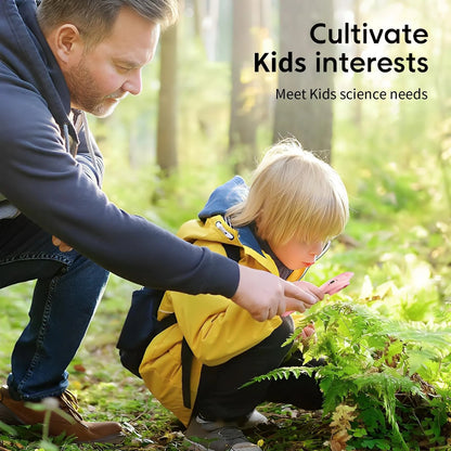 40% OFF🔥Microscope For Kids - Portable Handheld Magnifying Glass For Kids