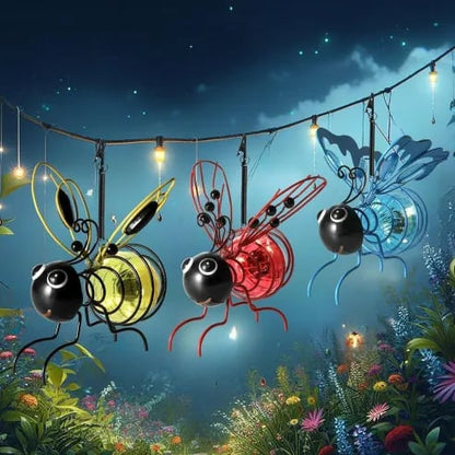 🔥Last Day 40% Off🐝Solar Hanging Insect Simulation Light