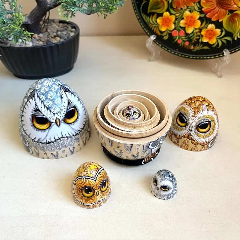 🔥Last Day 45% OFF🎁New Owl Nesting Egg/Easter Gift