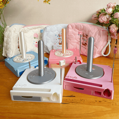 Portable Multi-purpose Yarn Spool Box