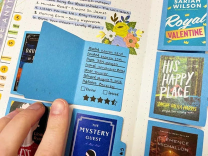 🔥Hot Sale 40% Off🔥Mini Book Review File Folders