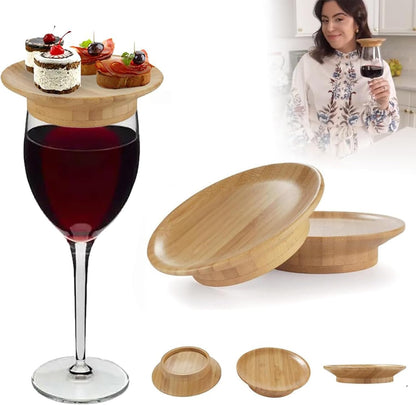 Wine Glass Charcuterie Board Topper