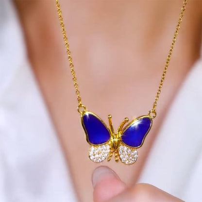 🦋 Color Changing Butterfly Necklace 📿