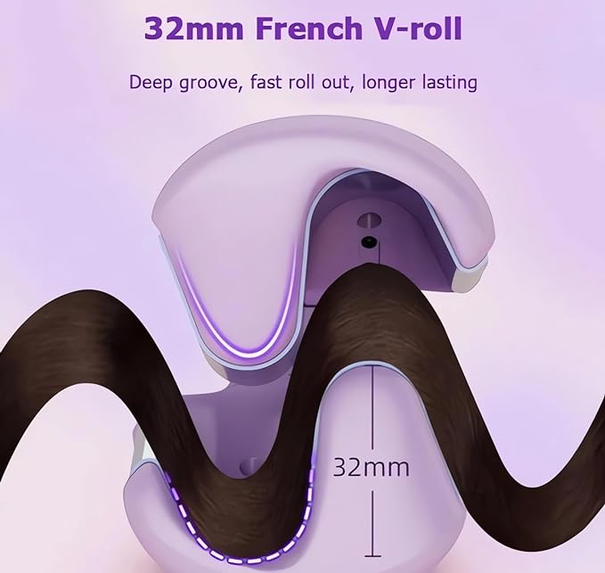 Romantic French Egg Curling Iron