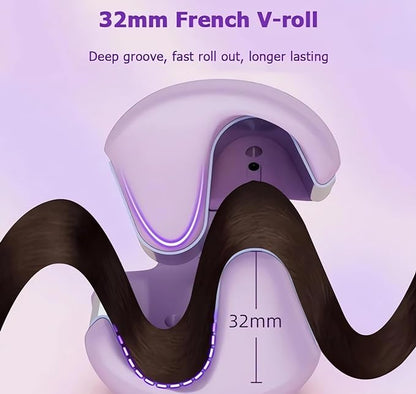 Romantic French Egg Curling Iron