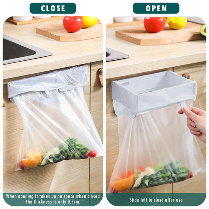 🗑️Wall-Mounted Foldable Trash Bag Holder🏠