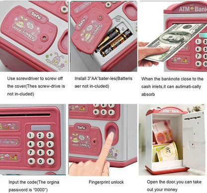 Password-Protected Piggy Bank