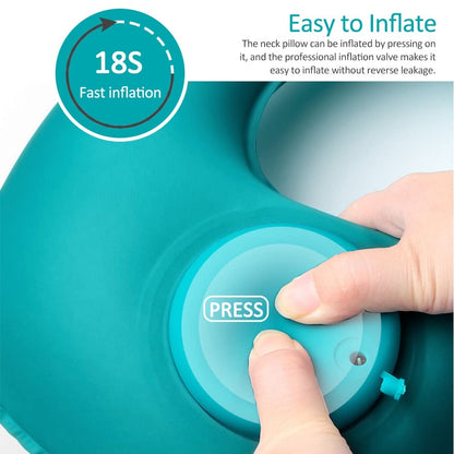 Inflatable U-Shaped Pillow