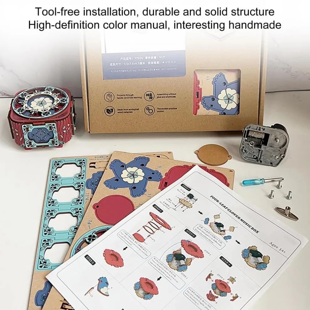 Year-End Clearance 40% OFF🎁DIY Puzzle Music Gift Box