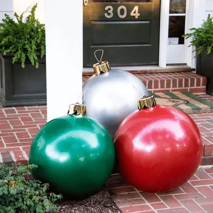 🎁 Last day Sale 45% OFF🎈2025 New Oversized Inflatable Christmas Ball Decoration