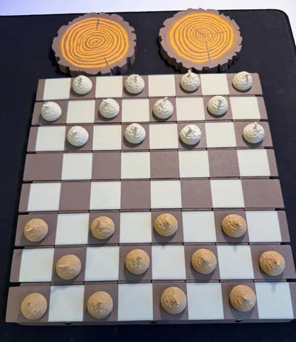 🍄 Magnetic Forest Mushrooms Chess