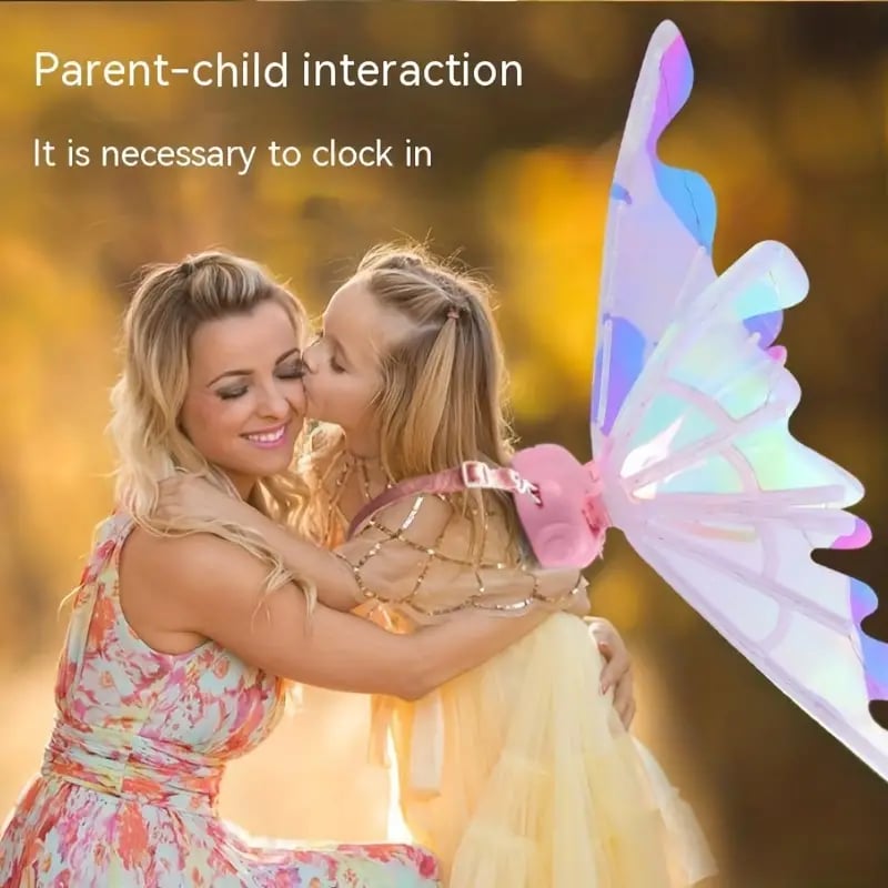 🔥  Electric Butterfly Elf Wings with Glowing Lights