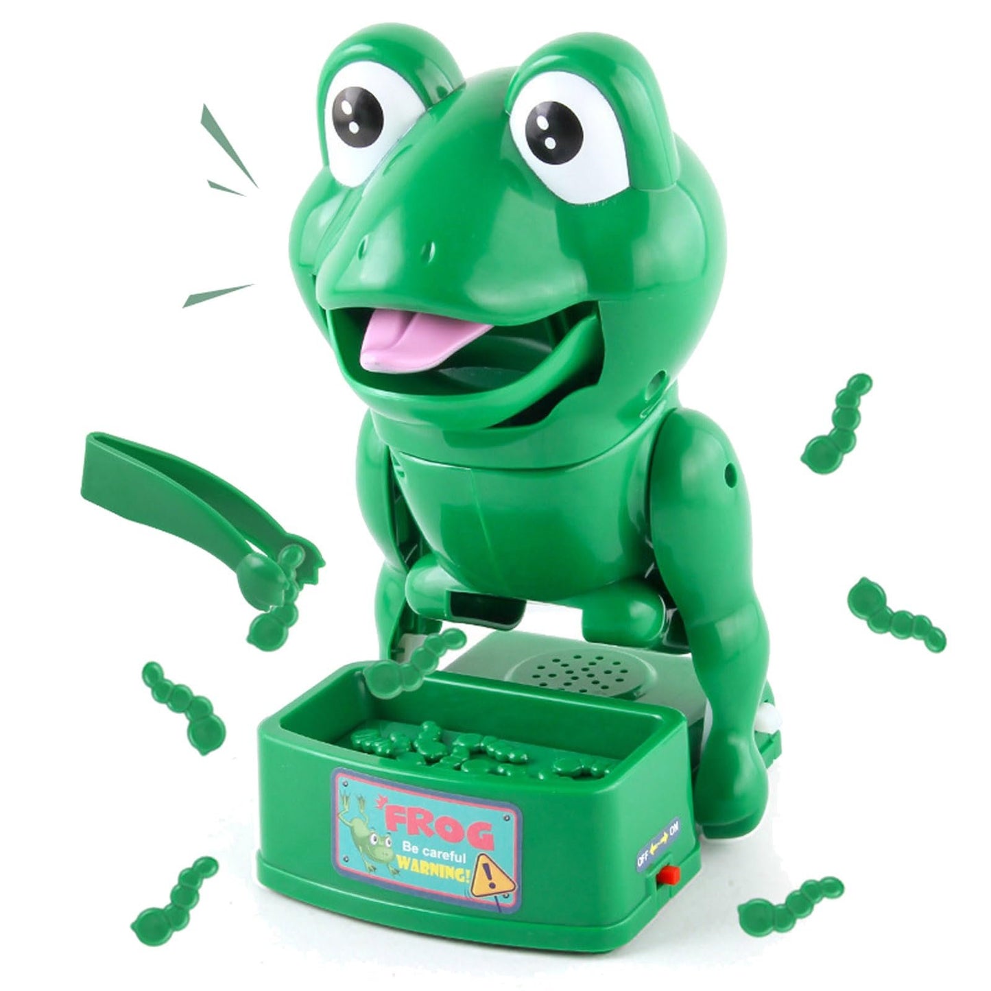 Tricky Frog Biting Finger Toy