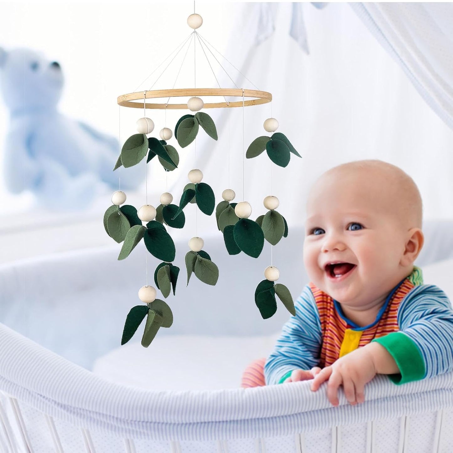 Soft Felt Nursery Crib Decor