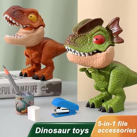 Stationery 5-in-1 Set Detachable Dinosaur Model Toys