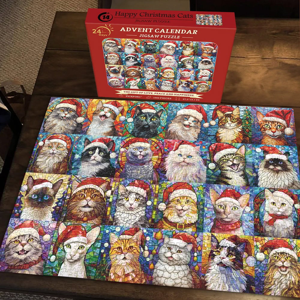 Christmas Sale 49% OFF-Advent Calendar 2024 Christmas Jigsaw Puzzles