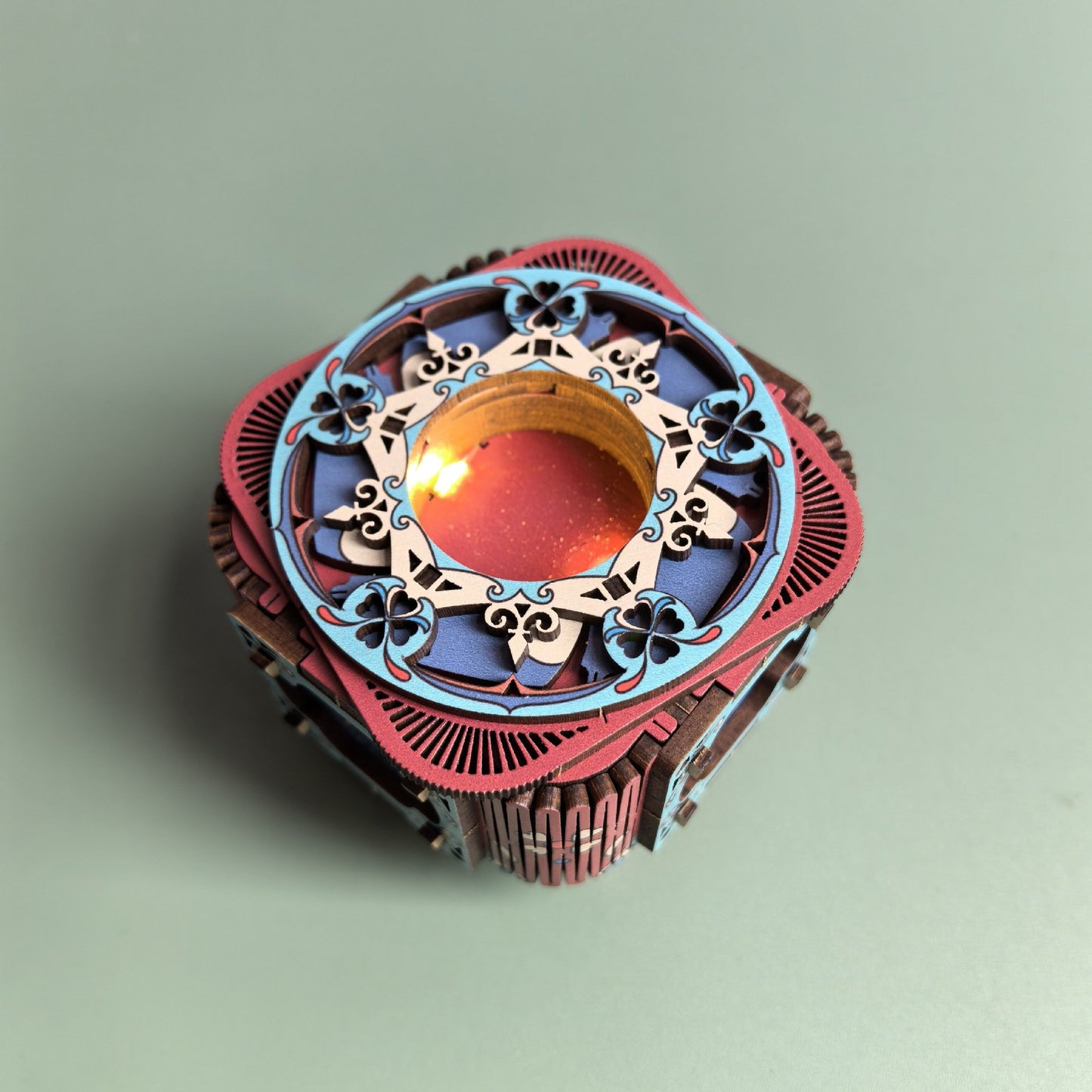 Enchanting 3D Wooden Music Box Puzzle - A Gift of Melody and Mindfulness