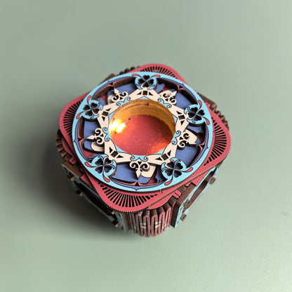 Enchanting 3D Wooden Music Box Puzzle - A Gift of Melody and Mindfulness