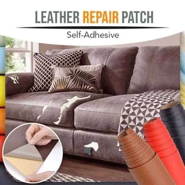 Self-Adhesive Leather Refinisher Cuttable Sofa Repair