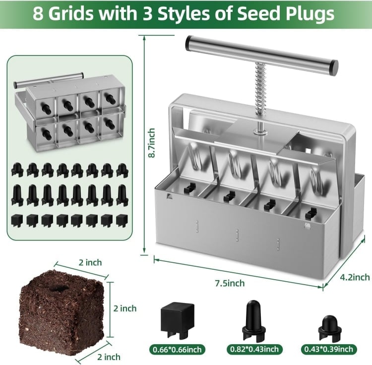 Manual Soil Block Maker 🔥