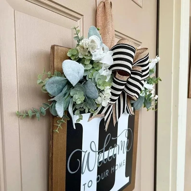 Welcome Front Door Wreath🔥40% OFF