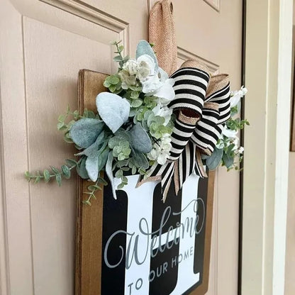 Welcome Front Door Wreath🔥40% OFF