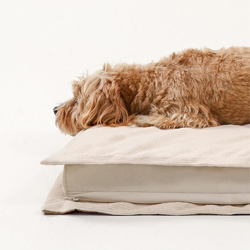 Calming Dog Bed - CozyCalm Deep Sleep Bowlift