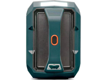 Waterproof portable Bluetooth® speaker with built-in party lights (Whitewater)