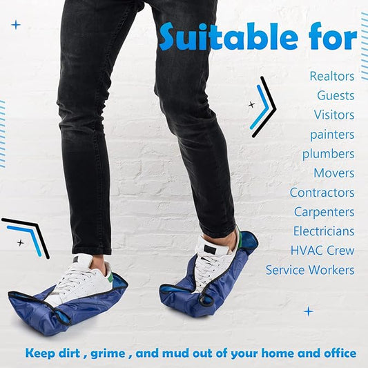 Reusable Shoe Cover One Step Hand Free Sock Shoe Covers