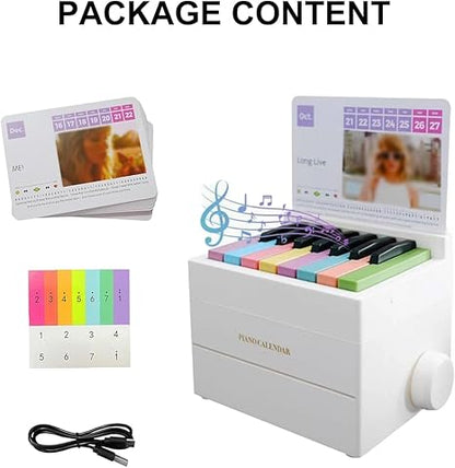 🎹2024 Playable Piano Desk Calendar🎁