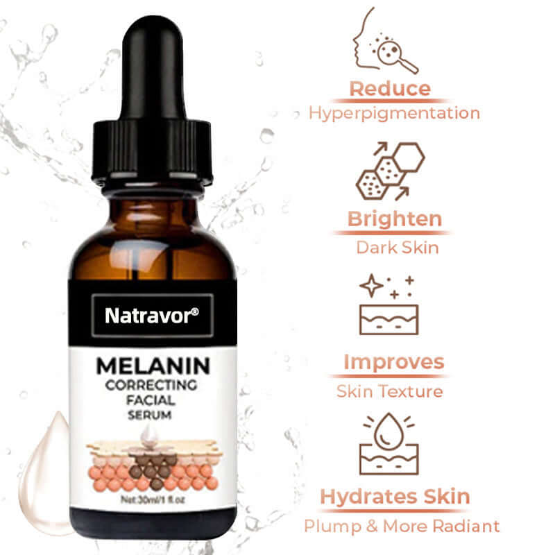 ✨Fast Dark Spot Remover-Natravor®  Melanin Correcting Facial Serum(🔥Last Day Promotion 60% OFF)