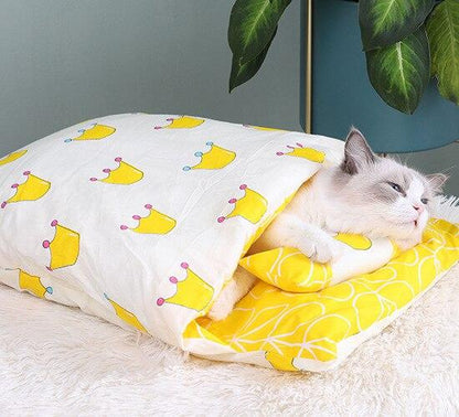 Comfortable Cat Sleeping Bag - SnugKitty Bowlift