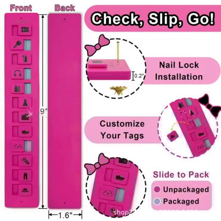 Reusable Travel Checklist