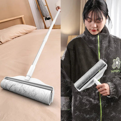 Long Handle Lint Roller Brush Pet Hair Remover